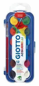 Acuarelas Giotto 12 Colores