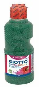Tempera Giotto 250Ml Glitter Verde