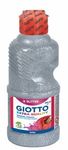 TEMPERA GIOTTO 250ML GLITTER PLATA