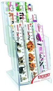 Expositor 45 Reglas 16 cm Fantasy Diseños Surtidos