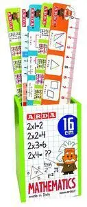 Cubilete 24 Regla 17 cm Formulas Matematicas