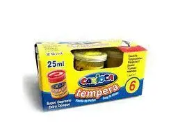 Tempera Carioca 25 Ml Amarillo