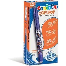 Boligrafo Carioca Oops Pop Azul