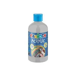 Pintura Acrilica Carioca 250 Ml Plata