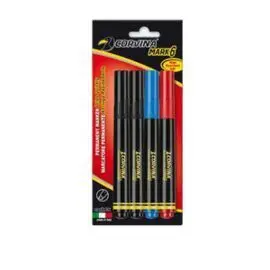 Boligrafos Corvina Mark6 Punta Ogival Blister 4