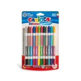 Rotuladores Bi-Color Blister 6 uds