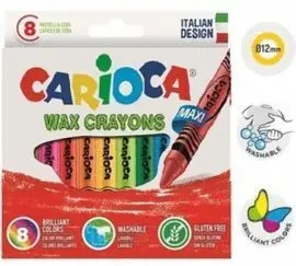 Ceras Pastel Jumbo Caja 8 uds