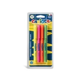 Marcadores Clip Blister 4 uds