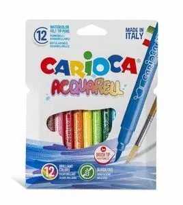 Rotuladores Acquarell Blister Carton 12 uds