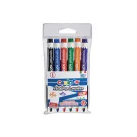 Whiteboard Clip Punta Ogival Bolsa Pvc 6 uds