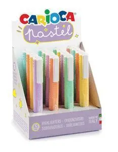 Rotuladores Pastel Evidenciadores Expositor 16 uds