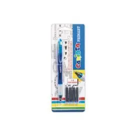 Pluma Primary con 4 Cartuchos Blister