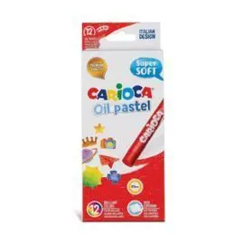 Ceras Oil Pastel Blister Carton 12 uds