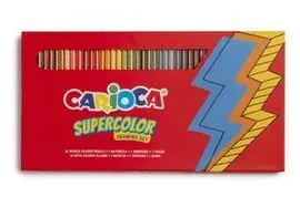 Lapiz Carioca Supercolor 40 Colores Surtidos