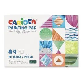 Lamina Dibujo Carioca A4 20 Hojas Fsc