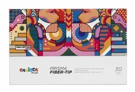 Carioca 30 Rotuladores Plus Prisma Surtidos Caja P