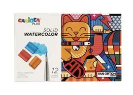 Acuarela Carioca Plus 12 Colores