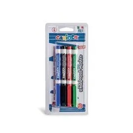 Rotulador Pizarra Carioca Clip Blister 4 uds