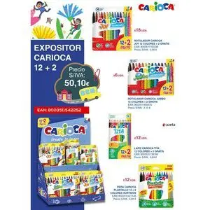 Expositor Carioca Vuelta Al Cole 12 + 2