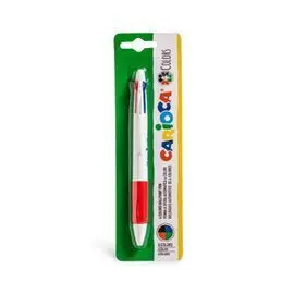 Boligrafo 4 Colores Blister 1 ud