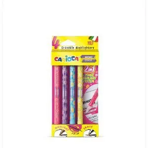 Marcador Carioca Memo Erase Blister 4Uds