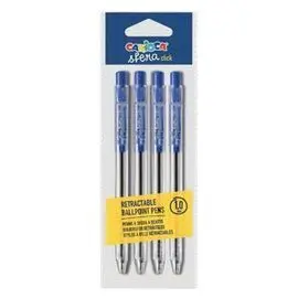 Boligrafo Carioca Sfera Blister 4 uds Azul