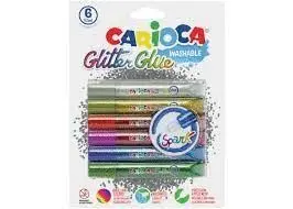 Pegamento Glitter Glue Spark 10,5 Ml. Blister 6 ud