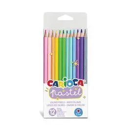 Lapiz Carioca 12 Colores Pastel