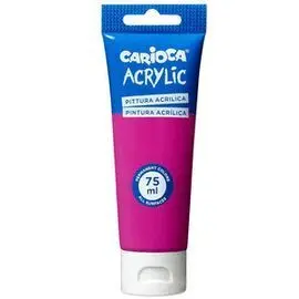 Tubo Pintura Acrilica 75 Ml Rosa