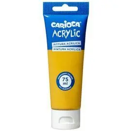 Tubo Pintura Acrilica 75 Ml Sienna