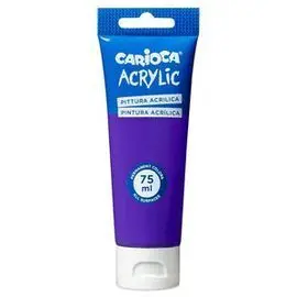 Tubo Pintura Acrilica 75 Ml Violeta