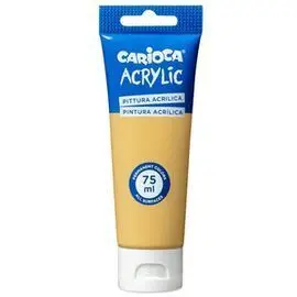 Tubo Pintura Acrilica 75 Ml Oro