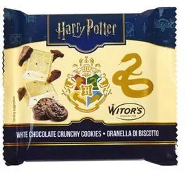 Tableta Harry Potter Chocolate Blanco y Cookie 40G