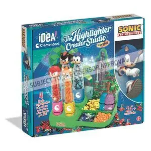 Juego Clementoni Sonic Highlighters Studio