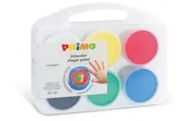 Pintura Dedos 100 G 6 Colores Basicos