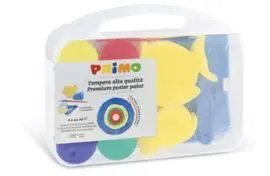 Maletin 6 Tempera Premezclada 44 Ml con Accesorios