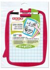 PIZARRA BLANCA OVETTO 22X30 CM DOBLE CARA
