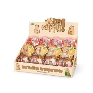 Expositor Monedero Transparente con Charm Capybara