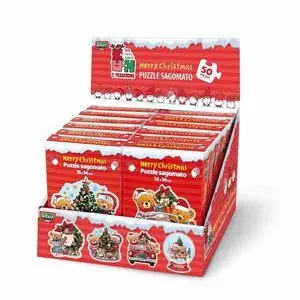 Expositor 12 Puzzle Navidad 50 Piezas