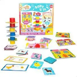 Puzzle + Juegos Infantiles 4 en 1 +12M Carotina Ba