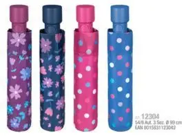 Paraguas Mujer Plegable 54/8 Automatico Estampado