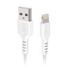 CABLE USB 2.0 A LIGHTNING SBS 2M MACHO-MACHO BLANC