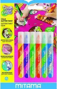 Cola con Purpurina Mitama 10,5 Ml 6 Colores