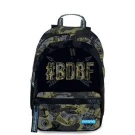 Mochila Unlimited Boy Correas Anchas Camu