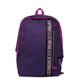 Mochila Color Touch Solo Color Violeta Fuxia