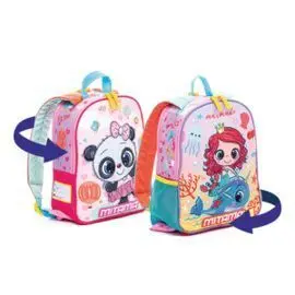 Mochila Reversible Mitama Spinny Chica Pandasiren