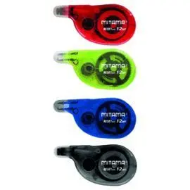 Corrector Cinta 12M para Diestros y Zurdos 12 Unid