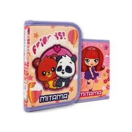 Plumier Mitama Spinny Doble Cara Panda y Hada