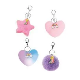 Llavero de Peluche Modelos Surtidos
