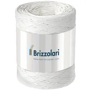 Rollo Cinta Regalo Rafia 6802 5 mm 200 Mt Blanco